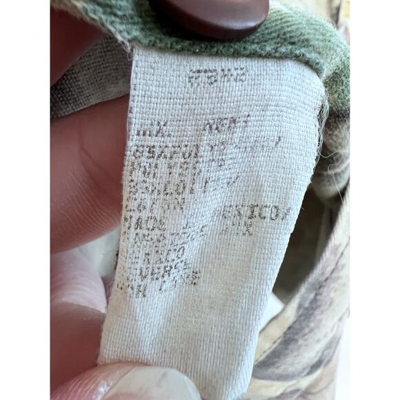 Vintage Woolrich Long Sleeve Camo Shirt Mens XL Camouflage Hunting Lightly Faded - Picture 6 of 12